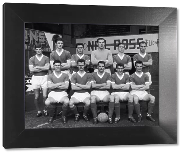 Abderdeen FC pose for a pre season group photograph 1961 -1962