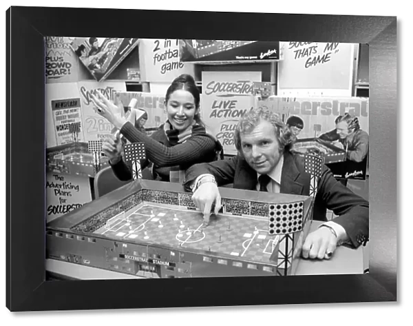 England skipper Bobby Moore with 26 year old Nova Western A West Ham supporter playing