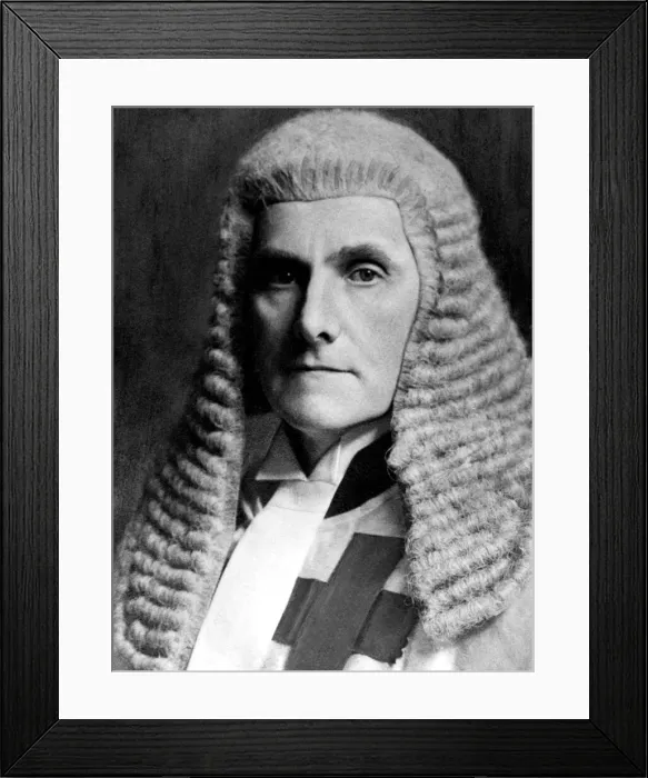 Framed Print : Lord Carmont, Scottish judge. 11th November 1957 Framed Print : Lord Carmont, Scottish judge. 11th November 1957