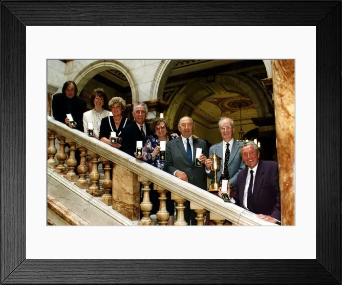 Framed Print : Darlinda after presentation of Lord Provosts award Framed Print : Darlinda after presentation of Lord Provosts award