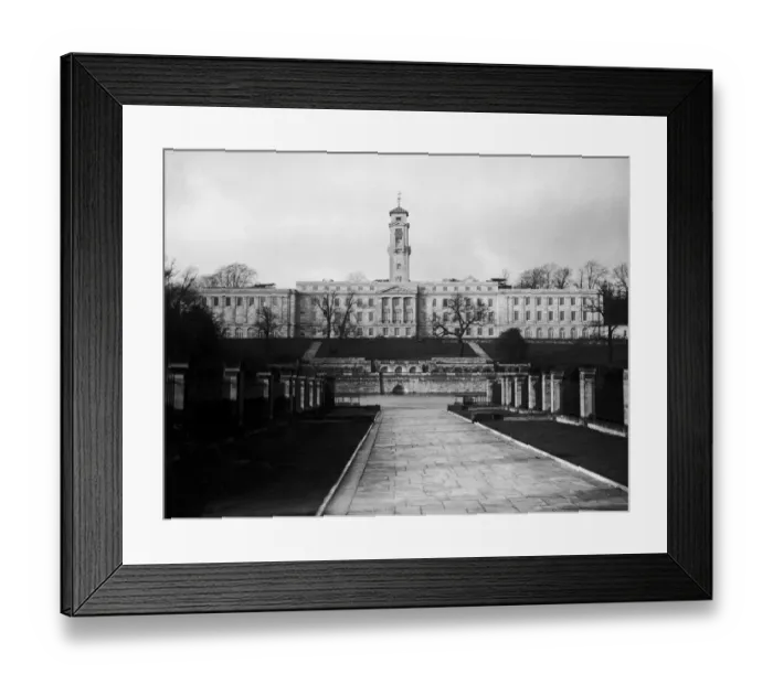 Framed Print : Nottingham College University - 1937 City of Nottingham Framed Print : Nottingham College University - 1937 City of Nottingham