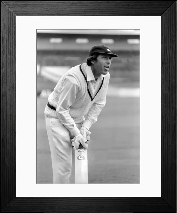 Framed Print : Cricketer Geoff Boycott. May 1975 Framed Print : Cricketer Geoff Boycott. May 1975