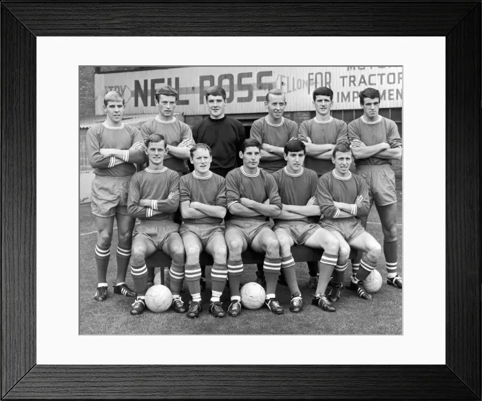 Framed Print : Abderdeen FC pose for a pre season group photograph 1966 - 1967 Framed Print : Abderdeen FC pose for a pre season group photograph 1966 - 1967