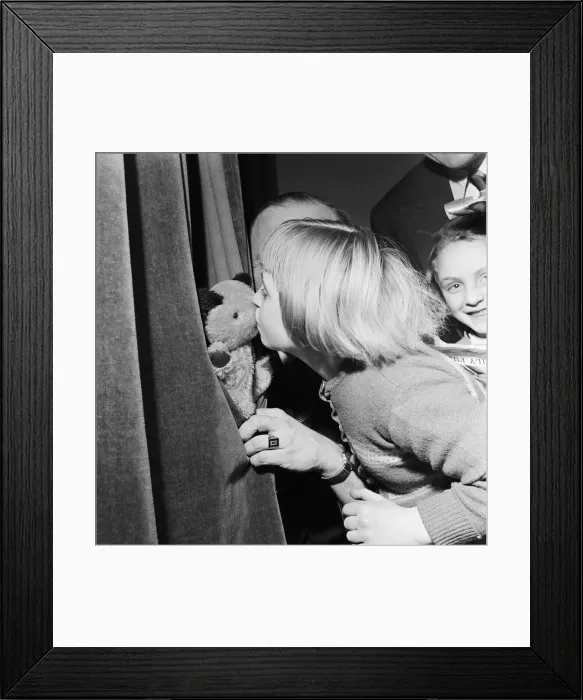 Framed Print : Some of the under 12 year old children who were invited to see Sooty Framed Print : Some of the under 12 year old children who were invited to see Sooty