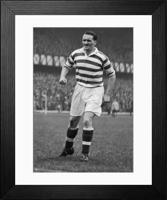 Framed Print : Jock Stein of Celtic 7th October 1953 Local Caption watscan - 05  /  08  /  2010