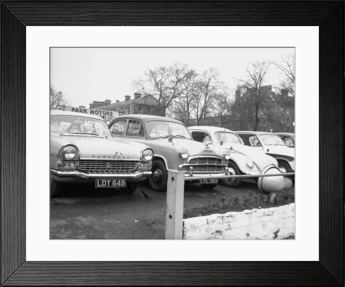 Framed Print : Prices slashed as a crisis hits the second hand car market Framed Print : Prices slashed as a crisis hits the second hand car market