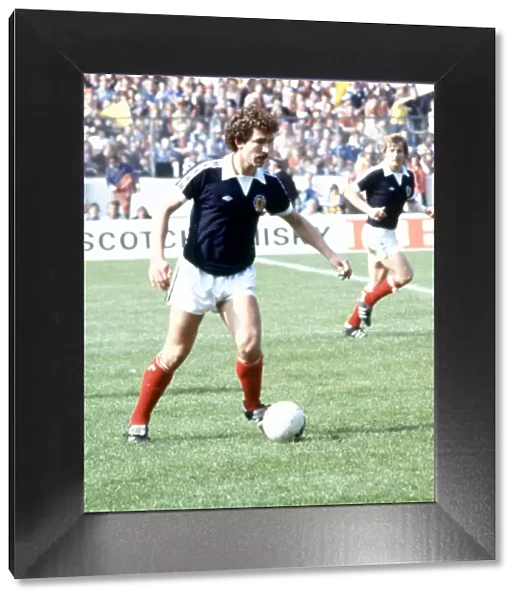 Scotlands Graeme Souness seen here in action against England. 20th May 1978