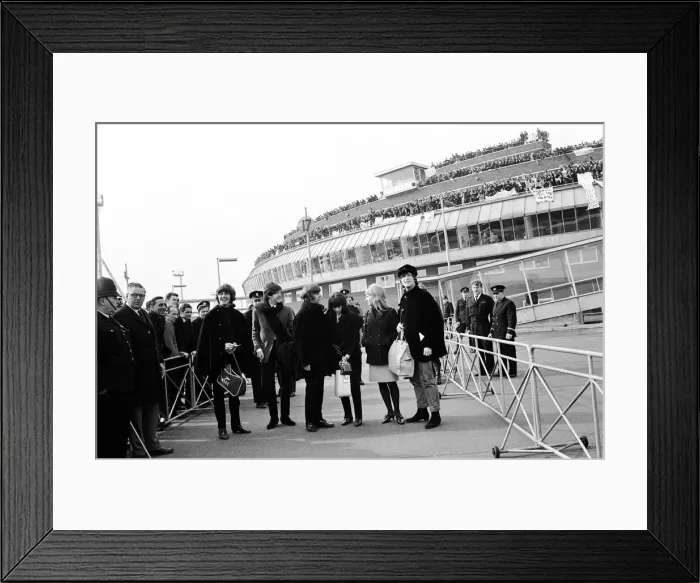 Framed Print : London to Austria 13th March 1965. Two days after arriving back in the UK from Framed Print : London to Austria 13th March 1965. Two days after arriving back in the UK from