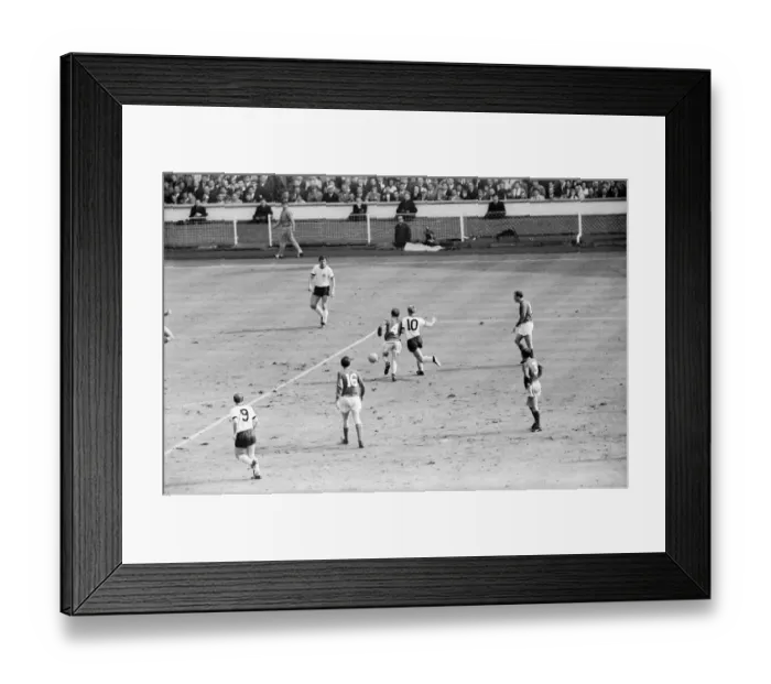 Framed Print : 1966 World Cup Final at Wembley Stadium. England 4 v West Germany 2 after extra Framed Print : 1966 World Cup Final at Wembley Stadium. England 4 v West Germany 2 after extra