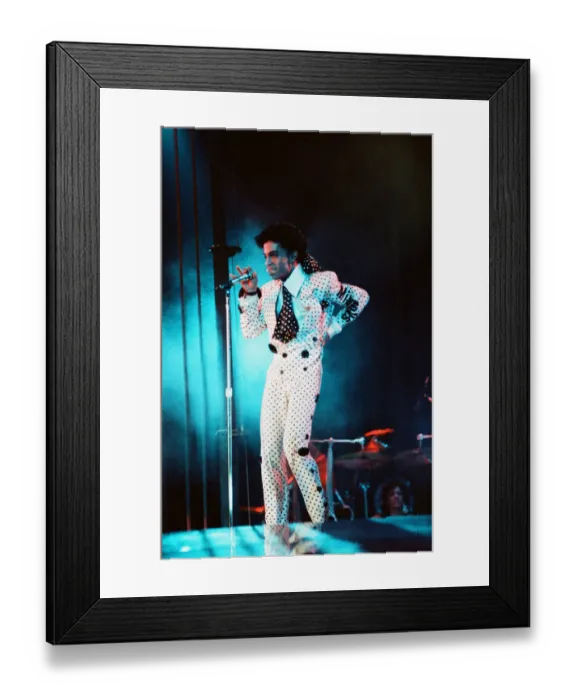 Framed Print : Prince performing on stage at Wembley 25th July 1988 Lovesexy World Tour Framed Print : Prince performing on stage at Wembley 25th July 1988 Lovesexy World Tour