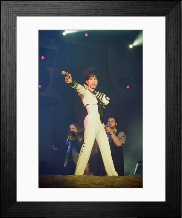 Framed Print : 7th Prince seen here performing at BBC Broadcasting House as part of his Act II tour Framed Print : 7th Prince seen here performing at BBC Broadcasting House as part of his Act II tour