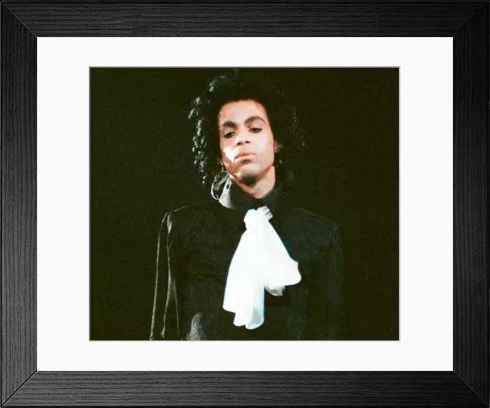 Framed Print : Prince performing on stage at Wembley 29th July 1988Prince performing on stage at Wembley Framed Print : Prince performing on stage at Wembley 29th July 1988Prince performing on stage at Wembley