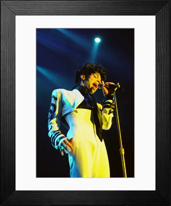Framed Print : Prince seen here performing at BBC Broadcasting House as part of his Act II tour 7th Framed Print : Prince seen here performing at BBC Broadcasting House as part of his Act II tour 7th