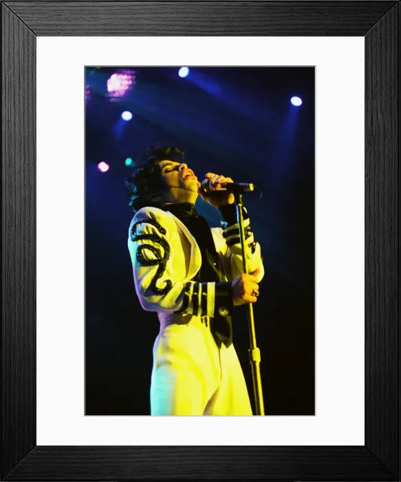 Framed Print : Prince seen here performing at BBC Broadcasting House as part of his Act II tour 7th Framed Print : Prince seen here performing at BBC Broadcasting House as part of his Act II tour 7th