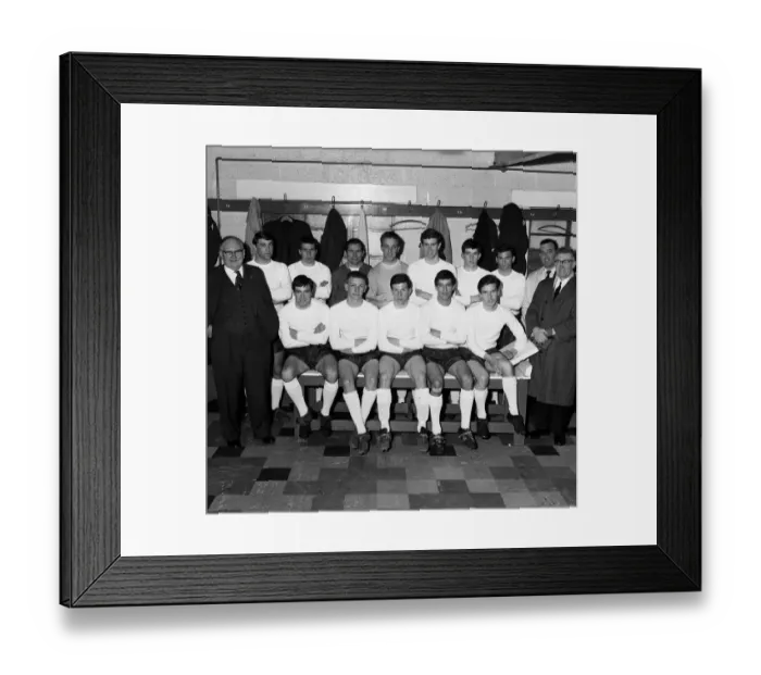 Framed Print : England Youth Team which will be competing in the Junior World Cup, 14th April 1965