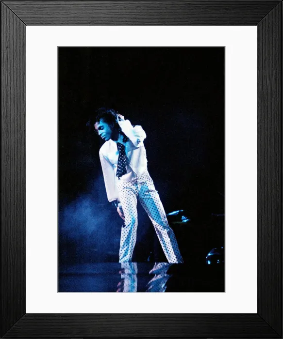 Framed Print : Prince performing on stage at Wembley 25th July 1988 Lovesexy World Tour Framed Print : Prince performing on stage at Wembley 25th July 1988 Lovesexy World Tour