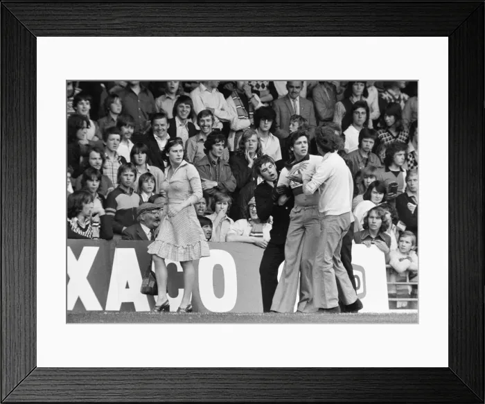 Framed Print : Texaco Cup First Round Group 2 match at Kenilworth Road Framed Print : Texaco Cup First Round Group 2 match at Kenilworth Road