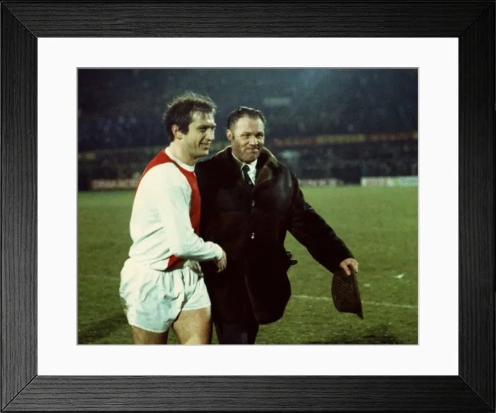 Framed Print : European Cup Quearter Final 1st leg. Ajax Amsteram v Celtic