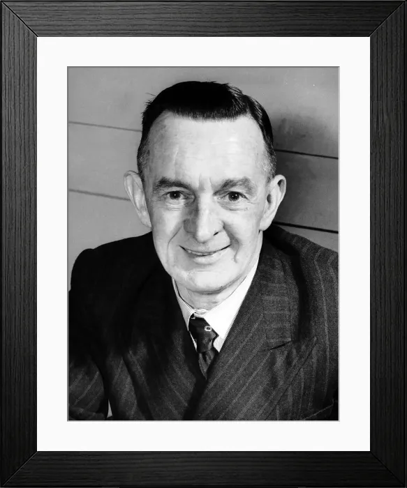 Framed Print : Walter Crickmer Secretary of Manchester United 6th February 1958 Framed Print : Walter Crickmer Secretary of Manchester United 6th February 1958