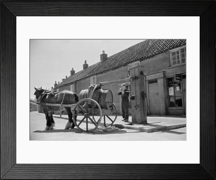 Framed Print : Rural scenes in North Yorkshire. Horse and Cart Framed Print : Rural scenes in North Yorkshire. Horse and Cart