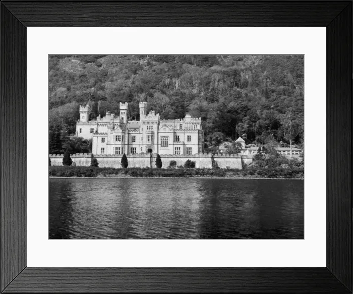 Framed Print : Kylemore Castle on the Killary, Connemara. Builted by Mitchell Henry MP Framed Print : Kylemore Castle on the Killary, Connemara. Builted by Mitchell Henry MP