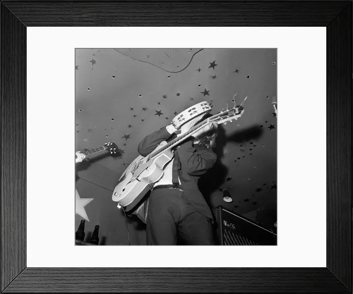 Framed Print : Rolling Stones at the Imperial Ballroom Preston, Lancashire Brian Jones on stage with Framed Print : Rolling Stones at the Imperial Ballroom Preston, Lancashire Brian Jones on stage with