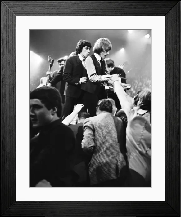 Framed Print : Ready Steady Go Mod Ball at Wembley Empire Pool. The Rolling Stones Framed Print : Ready Steady Go Mod Ball at Wembley Empire Pool. The Rolling Stones