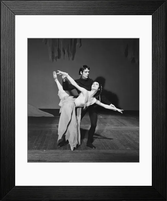 Framed Print : 21 year old ballet dancers Georgina Parkinson on stage at the Royal Opera House in Covent Framed Print : 21 year old ballet dancers Georgina Parkinson on stage at the Royal Opera House in Covent