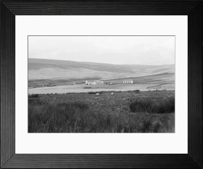 Framed Print : Middleton Common, Middleton, Youlgrave, Derbyshire. September 1971 Framed Print : Middleton Common, Middleton, Youlgrave, Derbyshire. September 1971