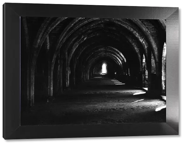 Fountains Abbey, Yorkshire. September 1971