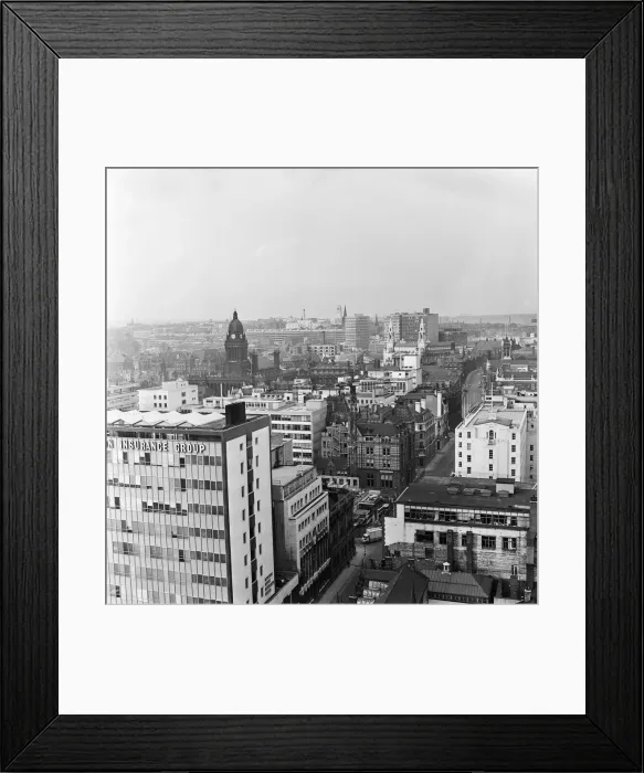 Framed Print : General views of Leeds, South Yorkshire. 13th December 1967 Local Caption Framed Print : General views of Leeds, South Yorkshire. 13th December 1967 Local Caption