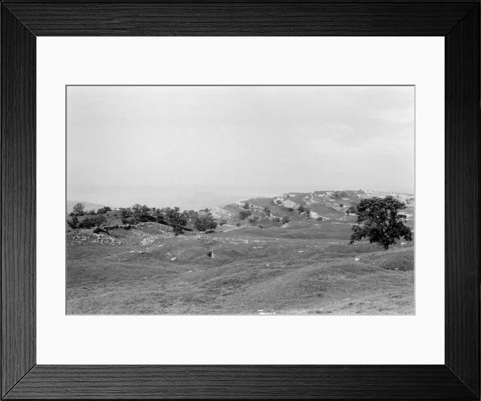 Framed Print : Malham Moor, Yorkshire, September 1971 Framed Print : Malham Moor, Yorkshire, September 1971