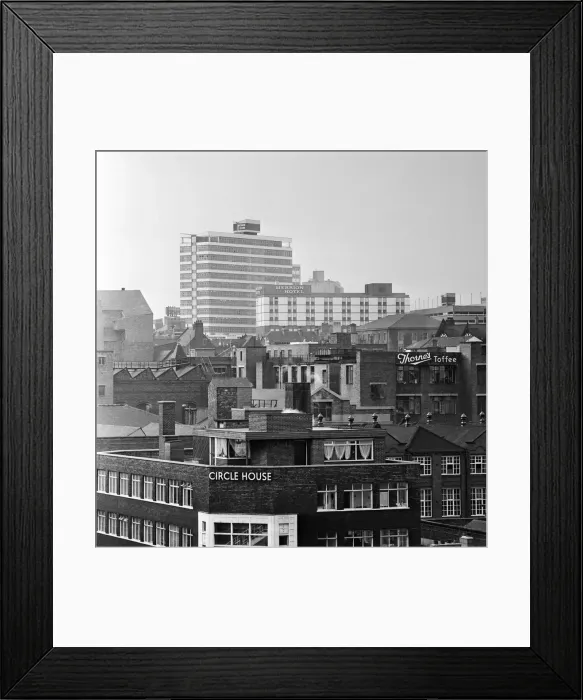 Framed Print : General views of Leeds, South Yorkshire. 13th December 1967 Local Caption Framed Print : General views of Leeds, South Yorkshire. 13th December 1967 Local Caption