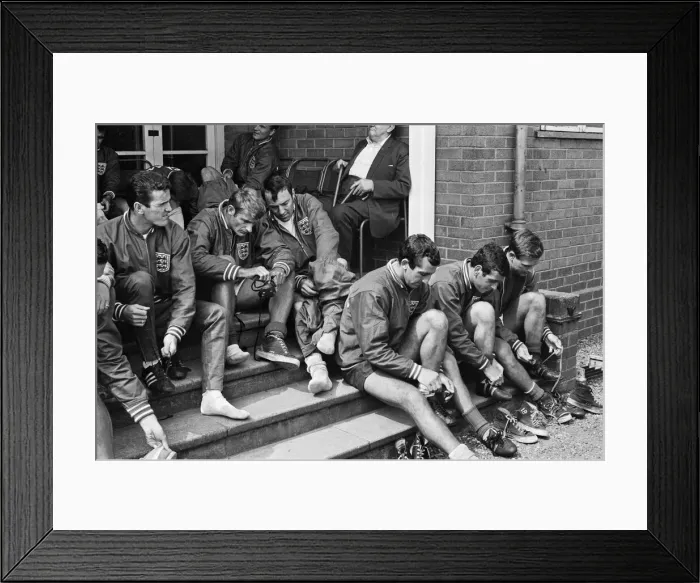 Framed Print : Englands preparations for the World Cup finals in July are hotting up Framed Print : Englands preparations for the World Cup finals in July are hotting up
