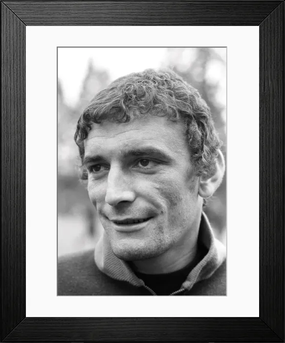 Framed Print : Italian striker Luigi Riva who plays for Sardinian club side Cagliari Framed Print : Italian striker Luigi Riva who plays for Sardinian club side Cagliari