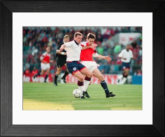 Framed Print : 1994 World Cup Qualifying match at the Ullev l Stadion, Oslo Framed Print : 1994 World Cup Qualifying match at the Ullev l Stadion, Oslo