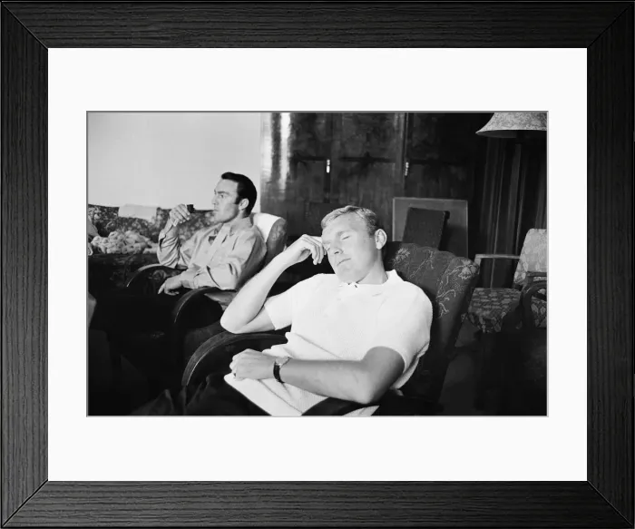 Framed Print : 1966 World Cup The England squad at their base in Hendon where they stayed Framed Print : 1966 World Cup The England squad at their base in Hendon where they stayed
