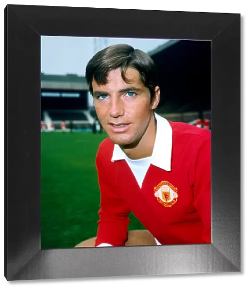 Martin Buchan Manchester United football player 1972 Local Caption