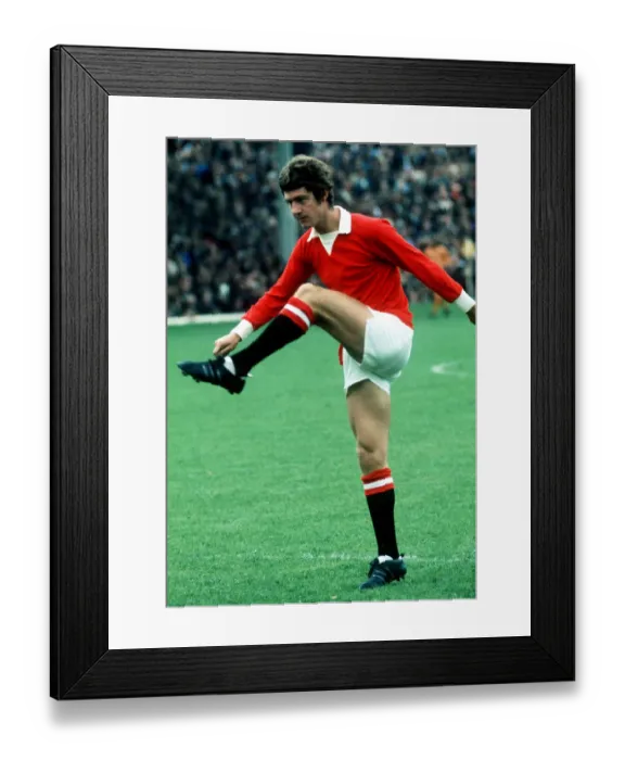 Framed Print : Brian Kidd Manchester United 1971 Local Caption - 08  /  06  /  2010