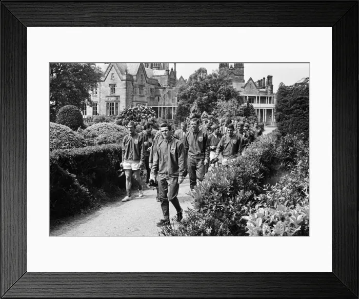 Framed Print : Englands preparations for the World Cup finals in July are hotting up Framed Print : Englands preparations for the World Cup finals in July are hotting up