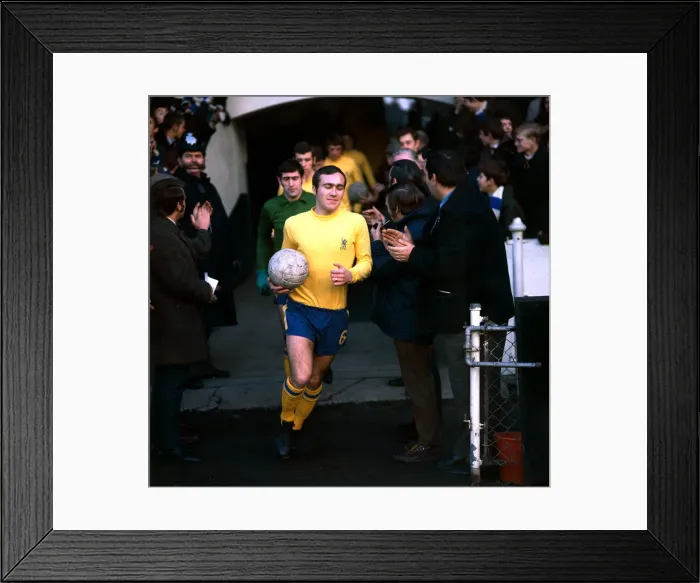 Framed Print : Ron Harris - Chelsea - January 1970 Chelsea v Birmingham *** Local
