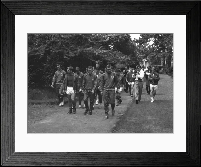 Framed Print : Englands preparations for the World Cup finals in July are hotting up Framed Print : Englands preparations for the World Cup finals in July are hotting up
