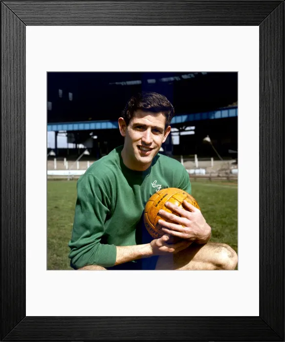 Framed Print : Peter Bonetti - Chelsea - April 1966 Framed Print : Peter Bonetti - Chelsea - April 1966
