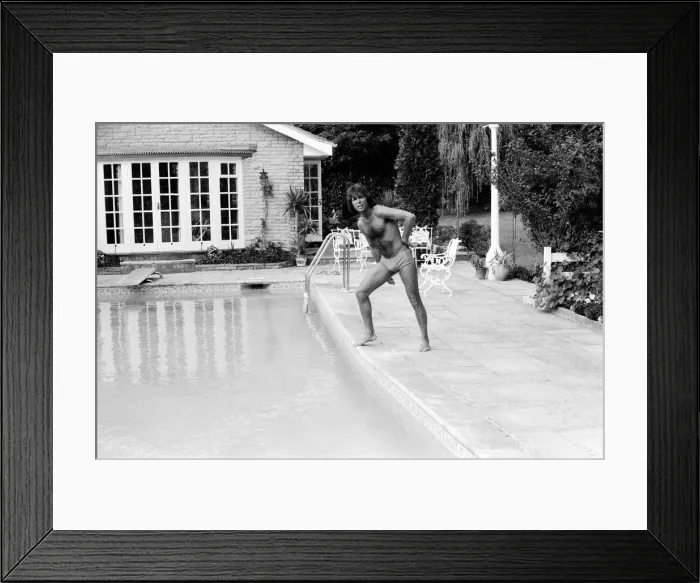 Framed Print : Pop Singer Cliff Richard at home. 24th August 1978 Local Caption watscan Framed Print : Pop Singer Cliff Richard at home. 24th August 1978 Local Caption watscan