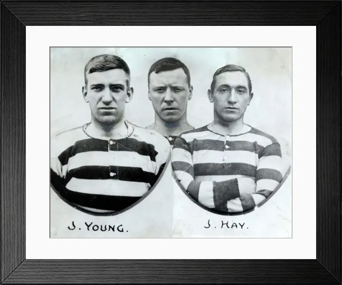 Framed Print : Celtic FC circa 1920 J Young, Loney & J Hay