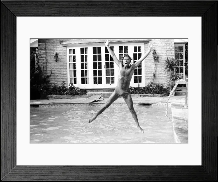 Framed Print : Pop Singer Cliff Richard at home. 24th August 1978 Local Caption watscan Framed Print : Pop Singer Cliff Richard at home. 24th August 1978 Local Caption watscan