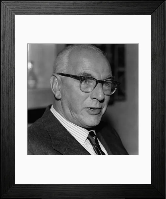 Framed Print : Frank Cousins at Transport House, 14th March 1964 Framed Print : Frank Cousins at Transport House, 14th March 1964