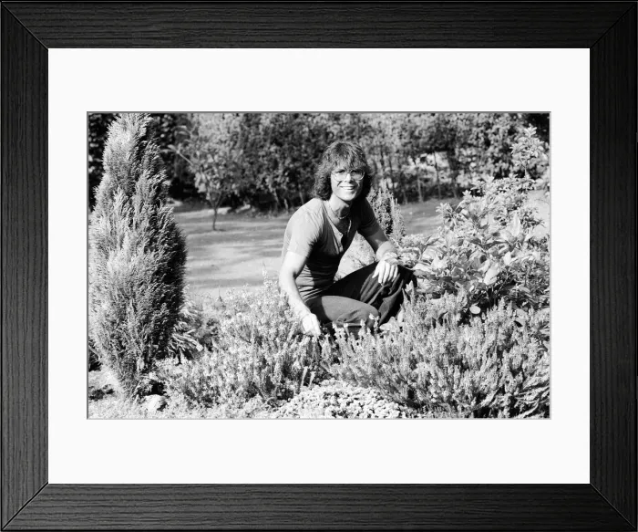 Framed Print : Pop Singer Cliff Richard at home. 24th August 1978 Local Caption watscan Framed Print : Pop Singer Cliff Richard at home. 24th August 1978 Local Caption watscan
