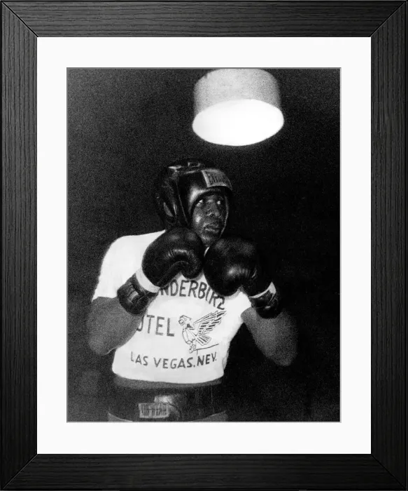 Framed Print : World heavyweight champion Sonny Liston stole the show when he went through his world Framed Print : World heavyweight champion Sonny Liston stole the show when he went through his world