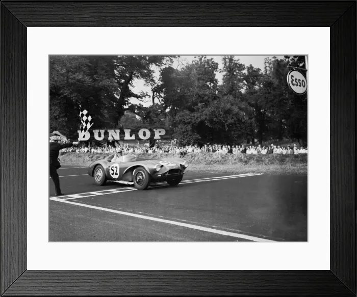 Framed Print : Daily Herald race meeting at Oulton Park. August 1955 Framed Print : Daily Herald race meeting at Oulton Park. August 1955